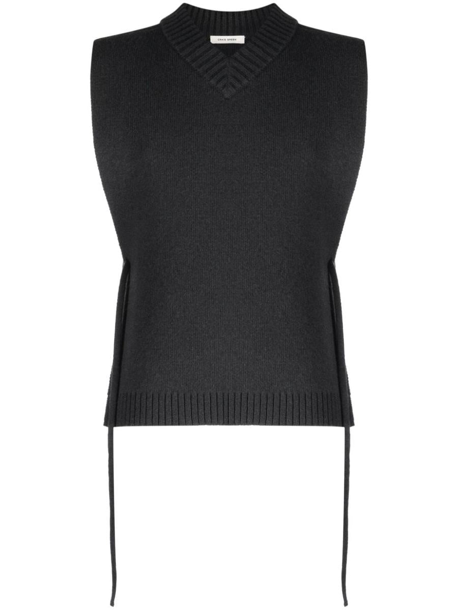 CRAIG GREEN KNIT VEST CLOTHING