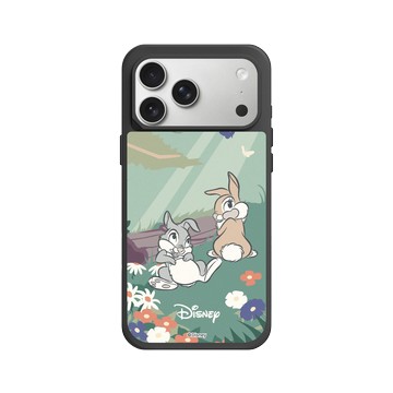 iPhone 17 Pro Max SolidX 黑 - 迪士尼-經典系列 Disney Classics - 小鹿斑比 - 桑普與邦妮
