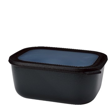 Mepal Cirqula 方形密封保鮮盒 3L(深)-黑