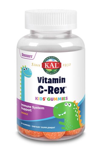 KAL Vitamin C-Rex Kids' Gummies Orange 60 Gummies