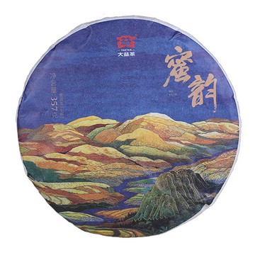 大益普洱生茶 357g/蜜韵 1901「茶有大益」
