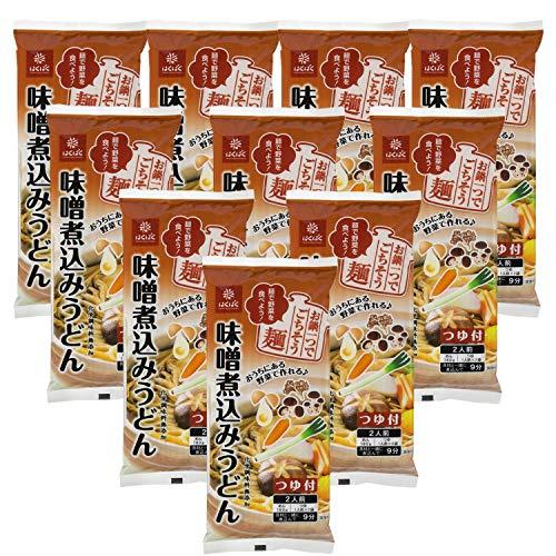 はくばく 味噌煮込みうどん280g×10袋