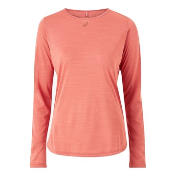 (WMNS) ASICS Nagino Run Long Sleeve Top 'Light Garnet'