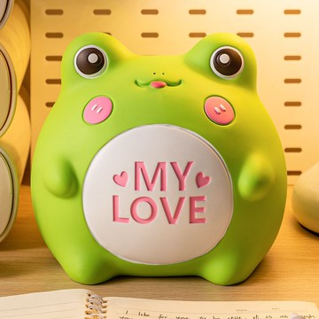 免運開發票 存錢罐 儲錢罐 小青蛙存錢罐可愛防摔大容量可存可取男孩子儲蓄錢罐兒童生日禮物 八折下殺ly13h