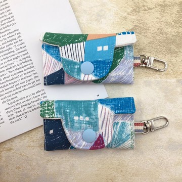 鋪棉 小袋。零錢。印章。小物收納。