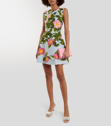 Oscar de la Renta Printed minidress