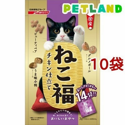 ねこ福 チキン仕立て ( 42g*10袋セット )/ ねこ福