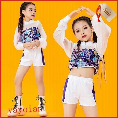 キッズダンス衣装 キッズ トップス パンツ 韓国 キラキラ スパン チアダンス衣装 かっこいい チア チアガール 応援団 練習着 通販 Lineポイント最大get Lineショッピング