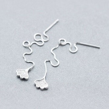 925純銀耳環耳飾-日韓森系甜美氣質生日情人節禮物女飾品73dq27【獨家進口】【米蘭精品】