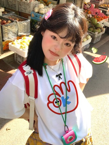 設計感白色短袖T恤夏獨特寬鬆休閒純棉正肩顯瘦上衣ins 女生上衣 印花寬鬆情侶短袖T 上衣女 美式t