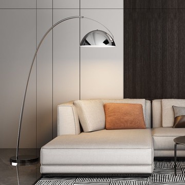 立燈 落地燈 釣魚燈落地燈客廳沙發旁邊輕奢設計感北歐樣板間藝術高級立式臺燈S085