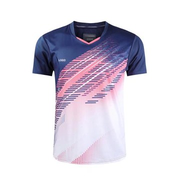 2025新款羽毛球服男女套裝短袖短褲上衣速干透氣比賽運動訓練服夏