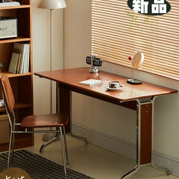 【免運/可開票】 實木桌 會議桌 泡茶桌 老闆辦公桌 洽談桌 電腦桌 實木書桌小戶型電腦桌復古中古工作臺寫字松木辦公桌