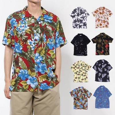 SEQUEL SHORT SLEEVE SHIRT アロハシャツ　藤原ヒロシ アロハシャツ SEQUEL SHORT SLEEVE SHIRT