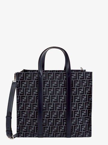 Handbag with ff recycled jacquard fabric - FENDI - gender_Man