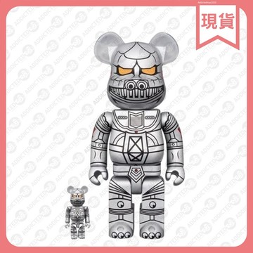 BEARBRICK LUCK 哥吉拉 1974 機械哥吉拉 400+100%