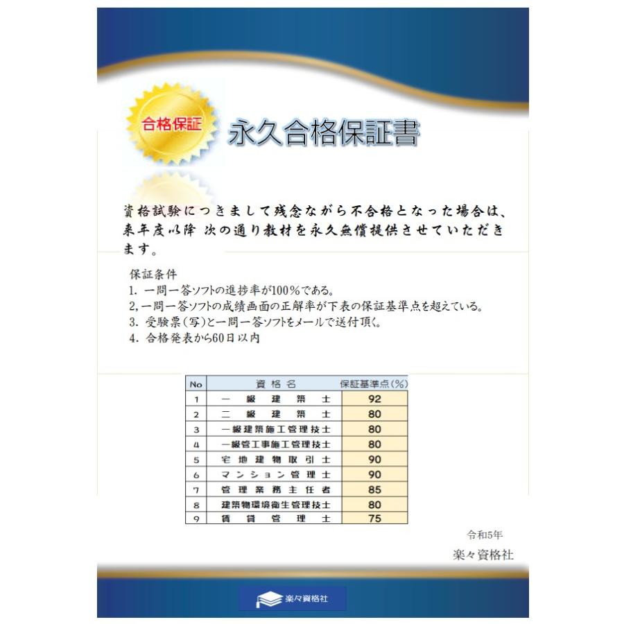 一級建築士2024年版 21年分過去問攻略ソフト パソコンスマホ対応 要点テキスト 合格永久保証