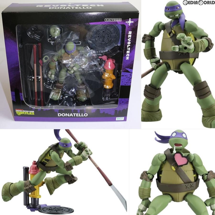 中古即納』{FIG}リボルテック ミュータントタートルズ ドナテロ ティーンエイジ・ミュータント・ニンジャ・タートルズ 完成品 フィギュア  海洋堂(20141005) | LINEブランドカタログ