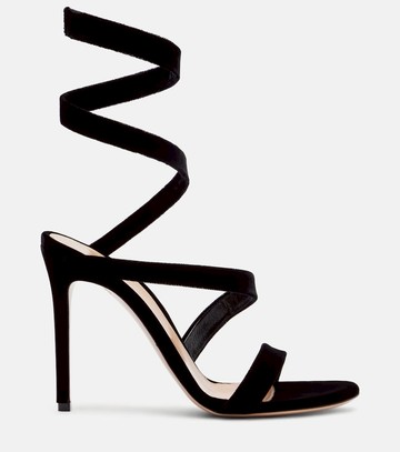 Gianvito Rossi Opera 105 velvet sandals