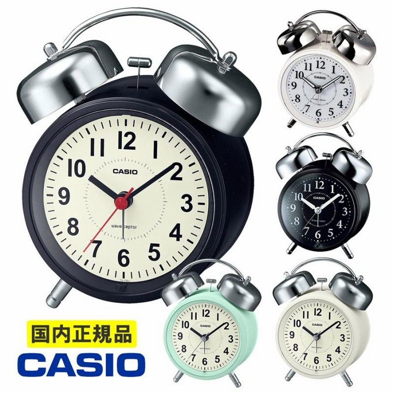 新入荷 CASIO 目覚まし時計 TQ-720J-1BJF