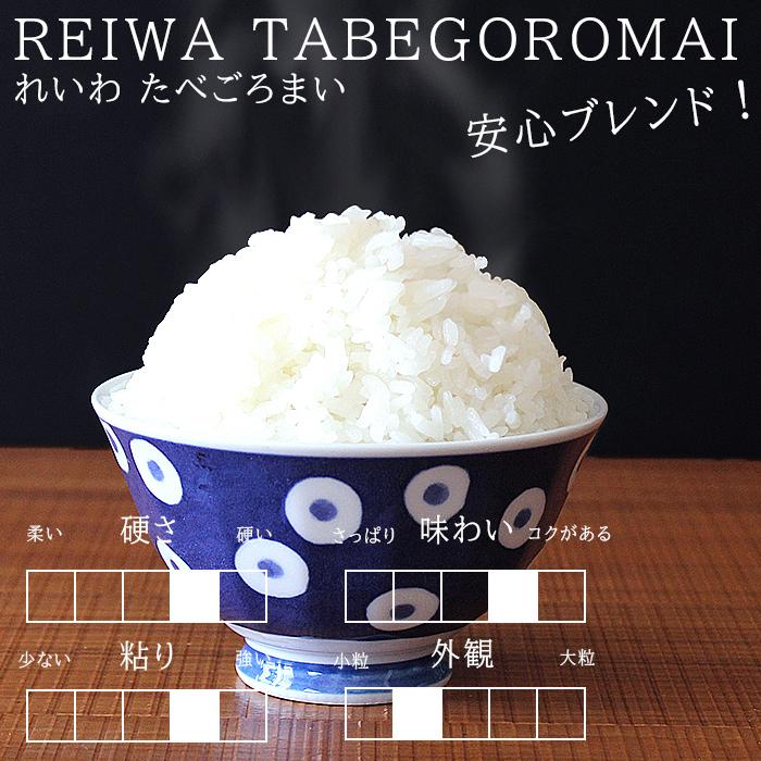 米30kg 米 お米 30kg 令和たべごろ米 5kg×6袋 セット 送料無料 こめ 小分け 精米 つきたて米 ブレンド米 国内産