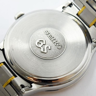 セイコー 中古 メンズ SEIKO グランドセイコー 8J56-7000 SBGF014 クォーツ SS ステンレススチール 18KT ゴールド |  LINEブランドカタログ