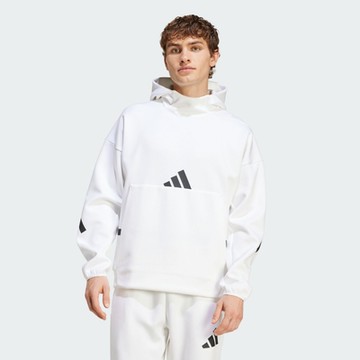 adidas 愛迪達 上衣 男款 長袖上衣 帽T 運動 M Z.N.E. HD 白 JF2454