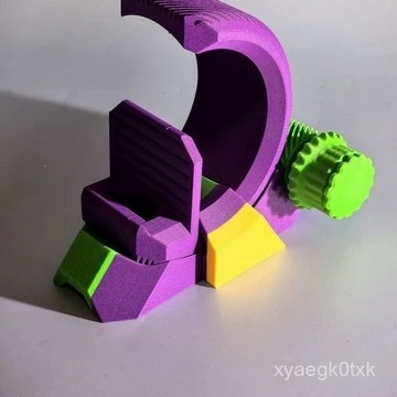 🔥臺灣出貨🔥【7843人收藏】輕奢潮流3D打印塑料手機支架高級可拆卸齒輪旋轉爆款 G8WU