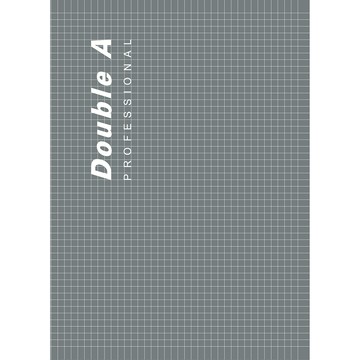 Double A DoubleA A5小清新系列(方格內頁-灰)膠裝筆記本(DANB20013)