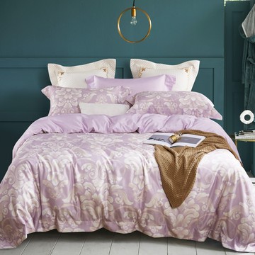 Pure One 3m吸濕排汗天絲tencel床包鋪棉兩用被套組  被子 + 床罩 + 枕套組  單人  宮廷