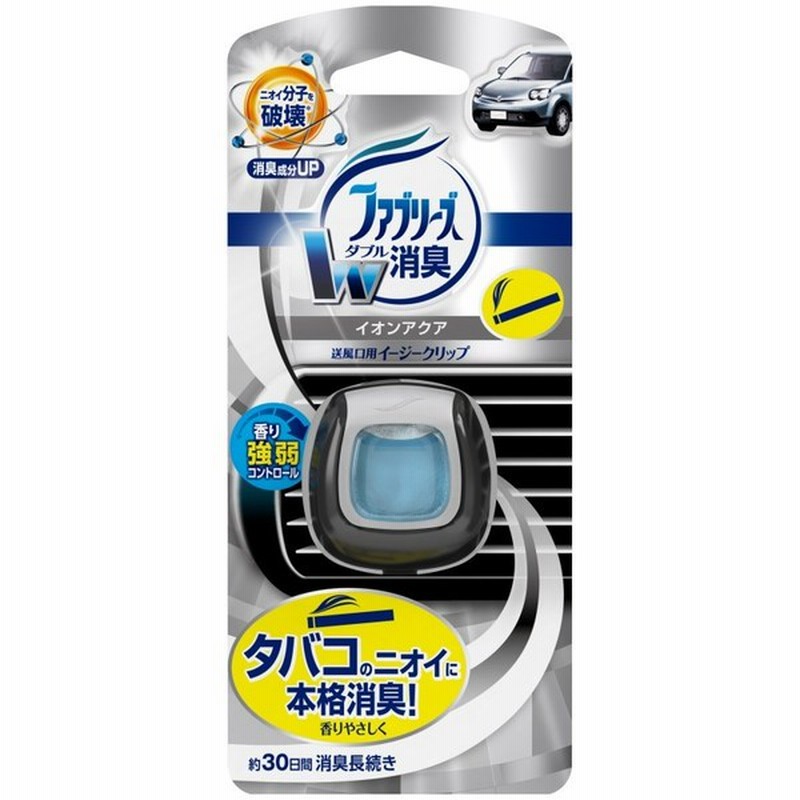 P G ファブリーズ 芳香剤 車用 イージークリップ タバコ用 2ml 通販 Lineポイント最大1 0 Get Lineショッピング
