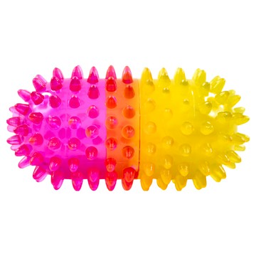 earth rated 莎賓 刺刺球 狗玩具(3吋) 無毒橡膠 發聲器  顏色隨機  1個