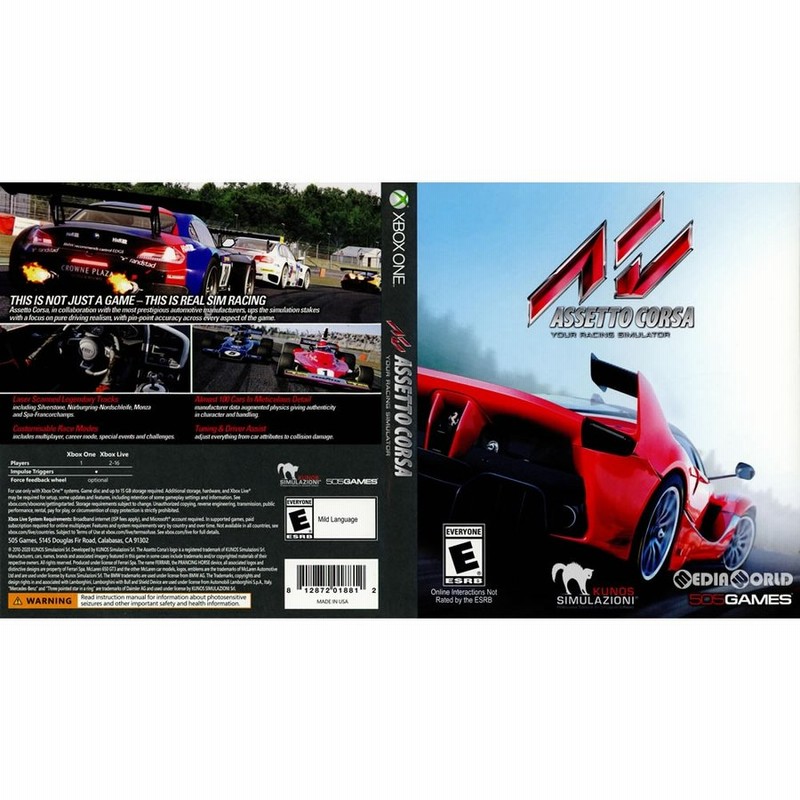 Assetto Corsa (PS4) (輸入版） 