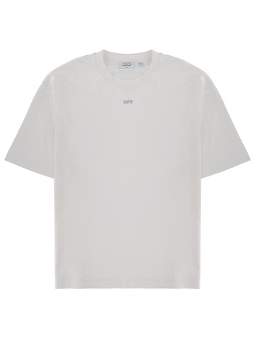 off-white t-shirt with logo