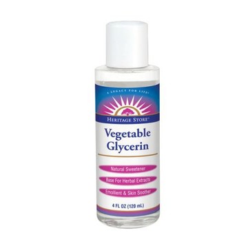 Vegetable Glycerin 4 Fl Oz by Heritage Store