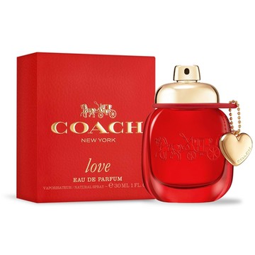 COACH Love 時尚戀紅淡香精30ml EDP-香水公司貨