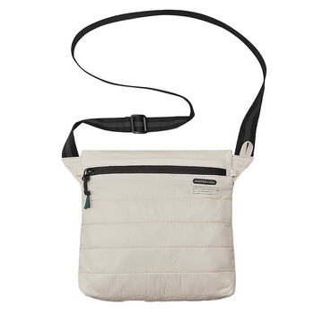 Gaston Luga Lightweight Daybag 肩背包 - 奶油白