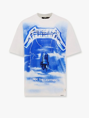 Metallica ride the lightning organic cotton t-shirt - REPRESENT - gender_Man