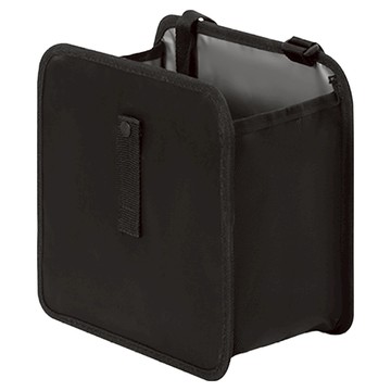 小麥購物 掛籃式可折疊車用垃圾桶 L4001  1個  黑色