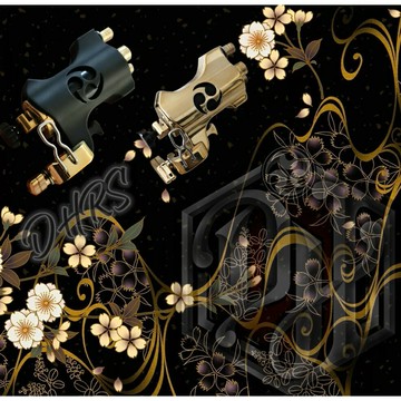 DH專業紋身器材:DHRS偏心軸馬達紋身機刺青機.性能優渥*輕巧.超安靜.上色快.簡單帥氣.質感好.日本馬達加強版~