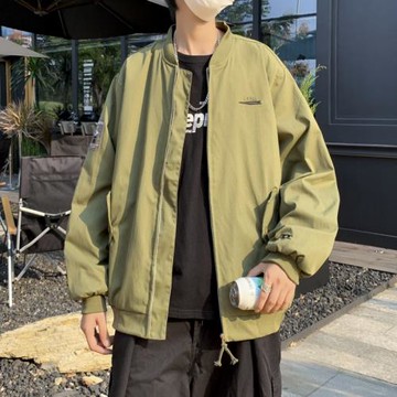 休閑棒球服男春秋季美式潮牌飛行員夾克港風ins寬松痞帥工裝外套