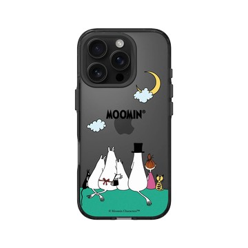iPhone 16 Pro Clear 酷墨灰 - Moomin - Moomin-背影