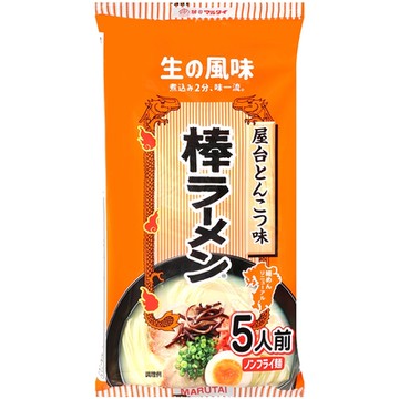 (即期良品)丸太 屋台棒拉麵-豚骨風味 425g