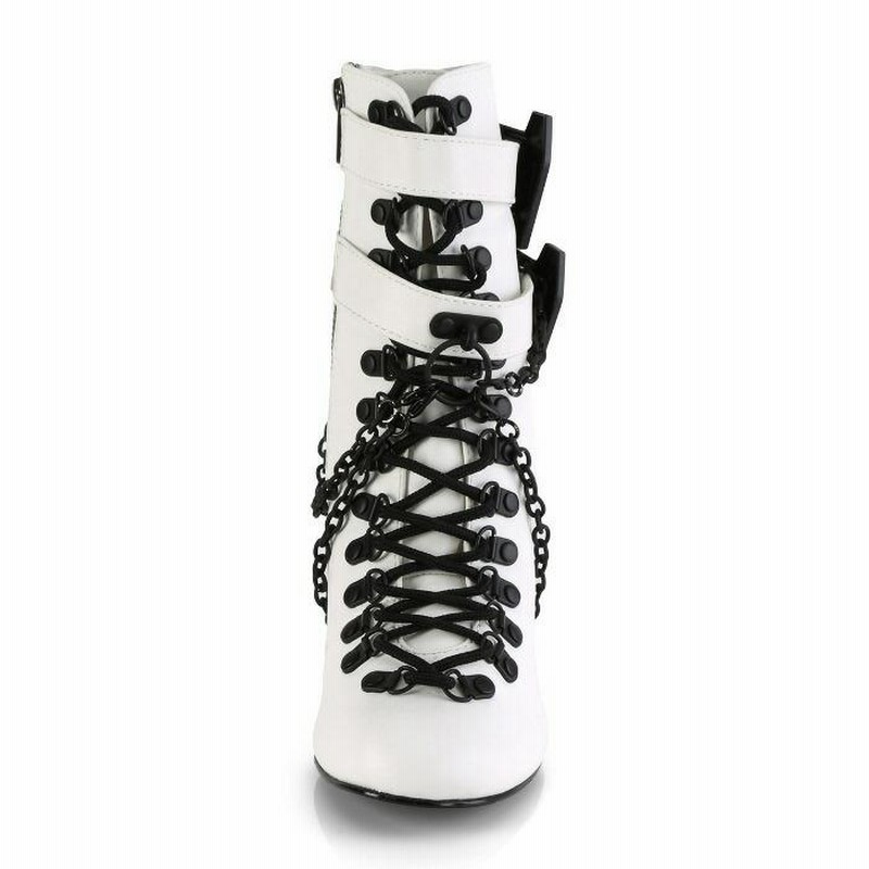 Pleaser demonia デモニア ショートブーツ ミドルブーツ 厚底