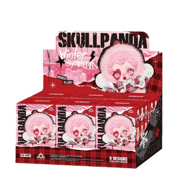 POP MART SKULLPANDA 冬日樂章系列毛絨公仔 (整套6個)