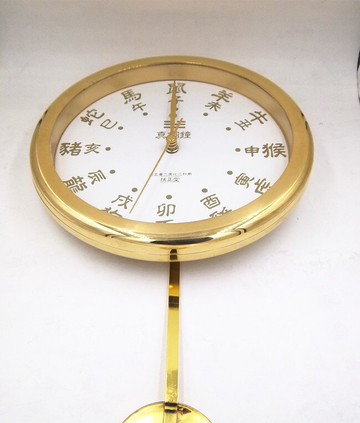 李居明銅鐘八運真銅鐘--五黃二黑 風水擺件 李居明吉祥物