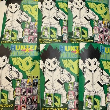 🔥熱門好物 臺灣出貨 全新未拆全職獵人jump shopjs亞克力磚盲抽未拆