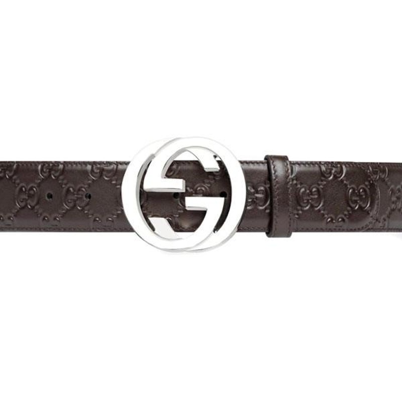 新作モデル GUCCI ベルト インターロッキング GG レザー