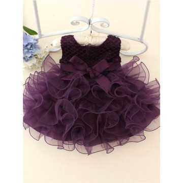 女童禮服公主裙兒童蓬蓬裙連衣裙花童婚紗洋氣嬰幼兒寶寶生日紗裙