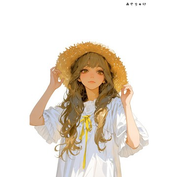 【8 月新作】07-139-0003 人物貼紙 簡約夏日女孩
